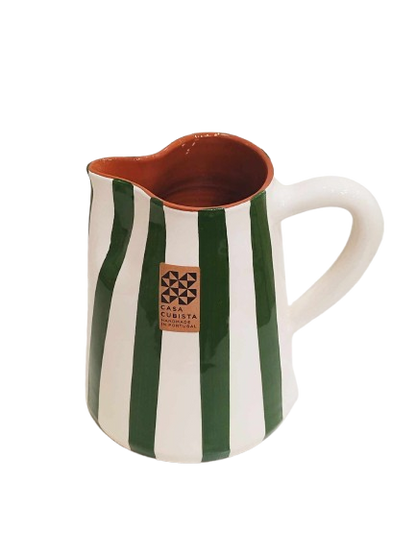 Pichet 1L Bold Stripe - Céramique artisanale CASA CUBISTA