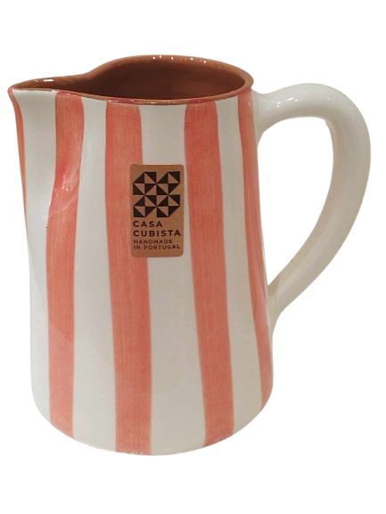 Pichet 1L Bold Stripe - Céramique artisanale CASA CUBISTA