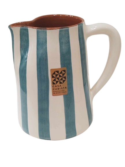Pichet 1L Bold Stripe - Céramique artisanale CASA CUBISTA