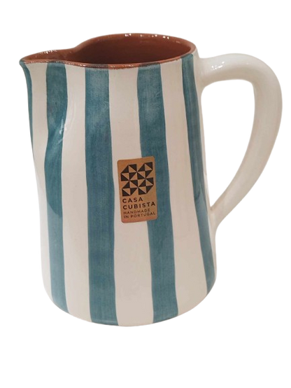 Pichet 1L Bold Stripe - Céramique artisanale CASA CUBISTA