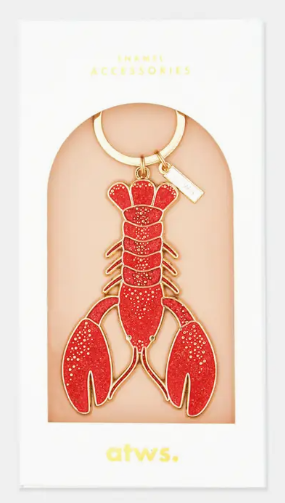 Porte-clés Homard - accessoire coloré & idée cadeau