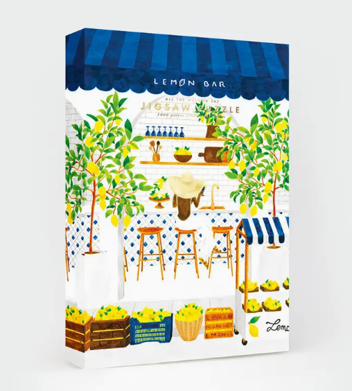 Puzzle illustré 1000 pièces – "Lemon bar" par Claire Leina