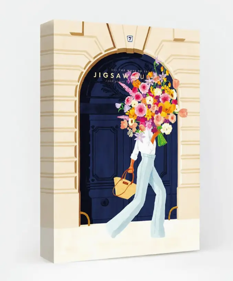 Puzzle illustré 1000 pièces – "La parisienne" par Claire Leina