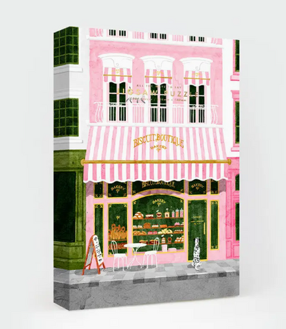 Puzzle illustré 1000 pièces – "Biscuiterie" par Claire Leina