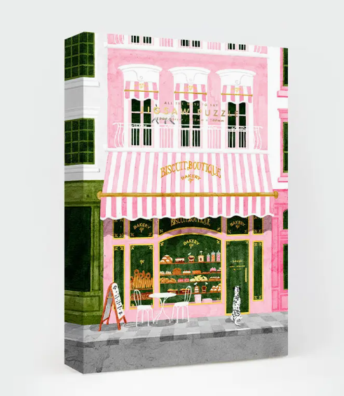 Puzzle illustré 1000 pièces – "Biscuiterie" par Claire Leina