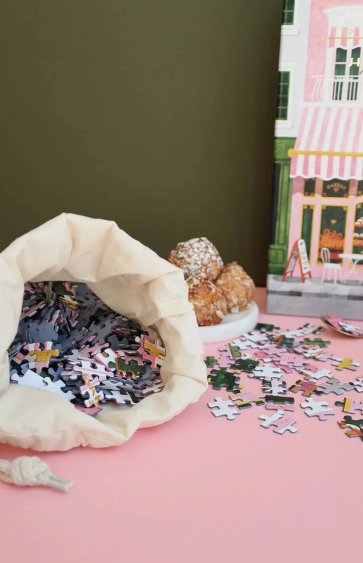 Puzzle illustré 1000 pièces – "Biscuiterie" par Claire Leina