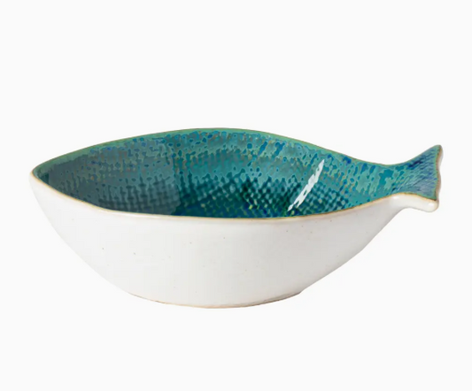 Ramequin poisson bleu - Céramique artisanale portugaise