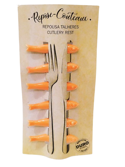 Repose-couteaux | Lot de 6 - Céramique artisanale portugaise