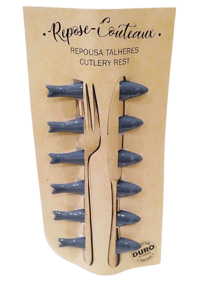Repose-couteaux | Lot de 6 - Céramique artisanale portugaise