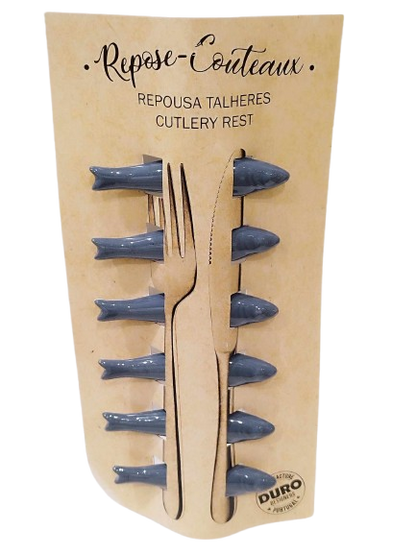 Repose-couteaux | Lot de 6 - Céramique artisanale portugaise