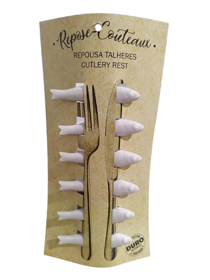 Repose-couteaux | Lot de 6 - Céramique artisanale portugaise