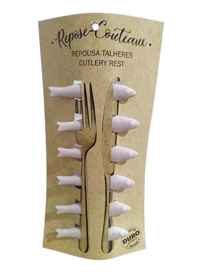 Repose-couteaux | Lot de 6 - Céramique artisanale portugaise