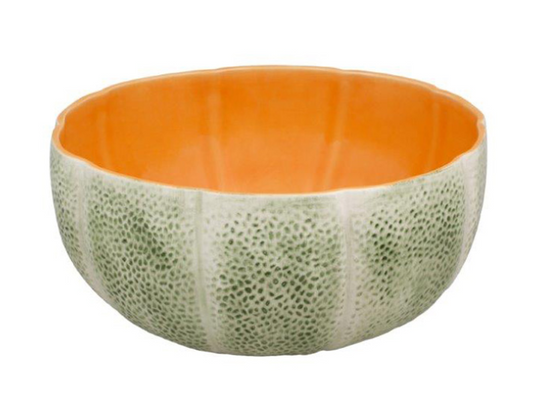 Saladier melon en faïence - Céramique artisanale BORDALLO PINHEIRO
