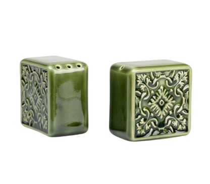 Salière & poivrière azulejos - Céramique artisanale portugaise