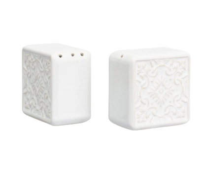 Salière & poivrière azulejos - Céramique artisanale portugaise