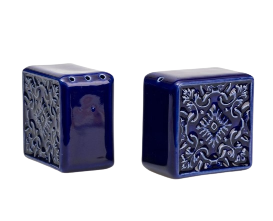 Salière & poivrière azulejos - Céramique artisanale portugaise