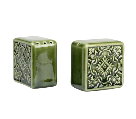 Salière & poivrière azulejos - Céramique artisanale portugaise