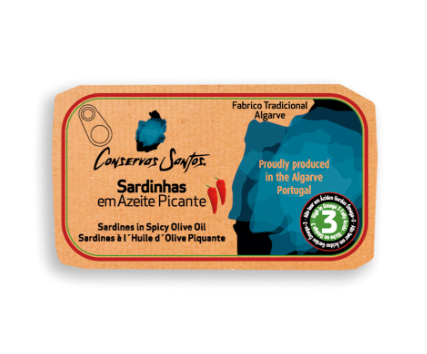 Sardines à l'huile d'olive piquante - Conserverie artisanale CAMPOS SANTOS