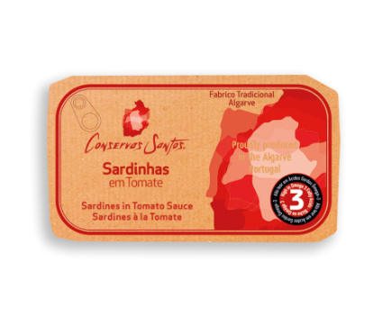 Sardines à la tomate - Conserverie artisanale CAMPOS SANTOS