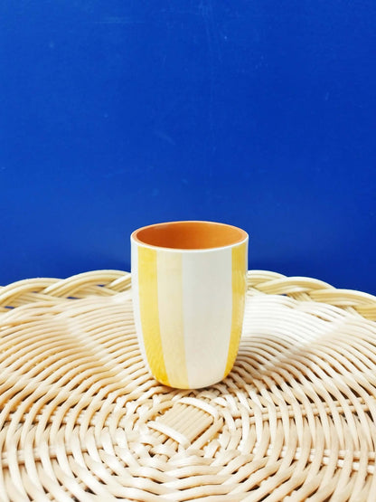Tasse à café "clair/foncé" - Céramique artisanale A LOJA DA CERAMICA