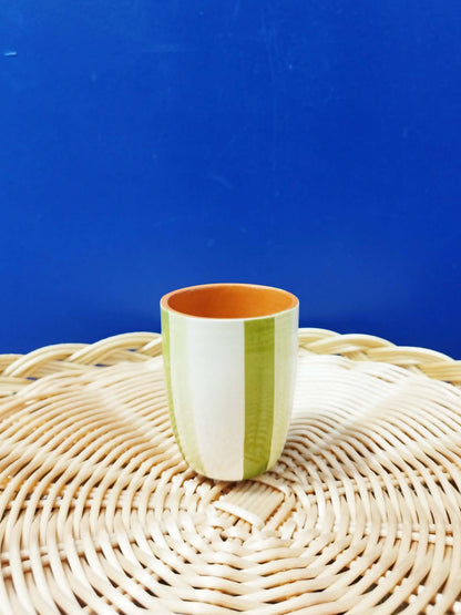 Tasse à café "clair/foncé" - Céramique artisanale A LOJA DA CERAMICA