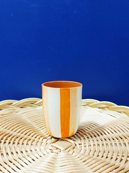 Tasse à café "clair/foncé" - Céramique artisanale A LOJA DA CERAMICA