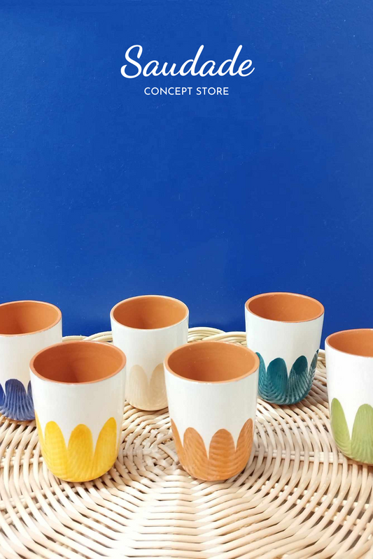Tasse à café "dedos" - Céramique artisanale A LOJA DA CERAMICA