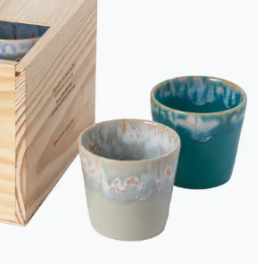 Tasse expresso 0.07L - plusieurs coloris - Céramique artisanale portugaise