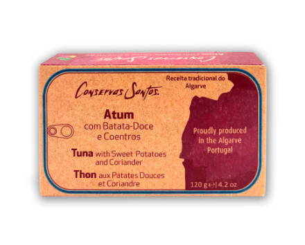 Thon à la patate douce et à la coriandre - Conserverie artisanale CAMPOS SANTOS
