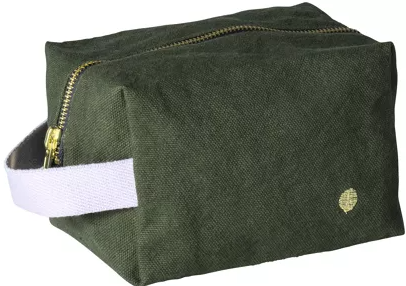 Trousse de toilette - Coton bio & intérieur imperméable