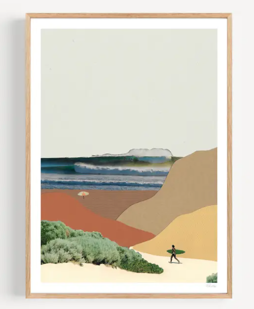 Affiche 30x40 cm "L'ENDROIT SECRET" par Ciel Glue