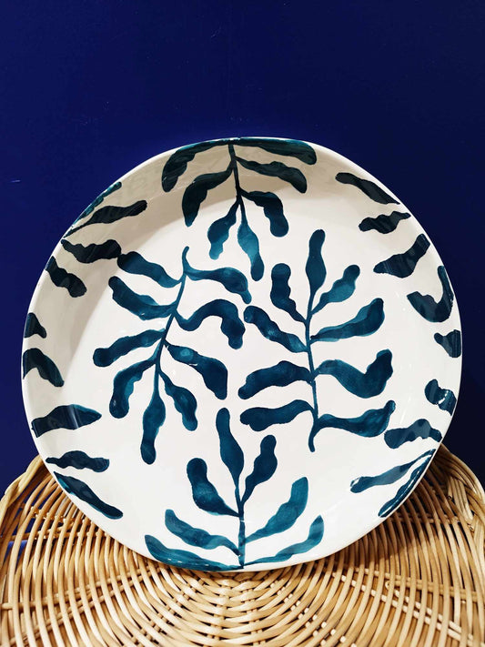 Plat profond - céramique artisanale collection MATISSE