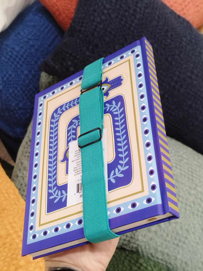 Trousse élastique en cuir vegan
