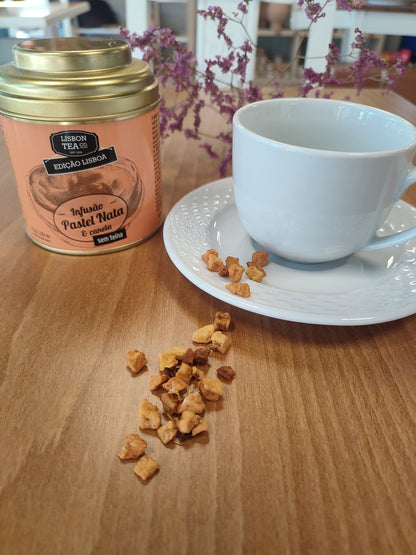 thé infusion pastel de nata cannelle vrac lisbon tea co portugal saudade concept store cherbourg normandie