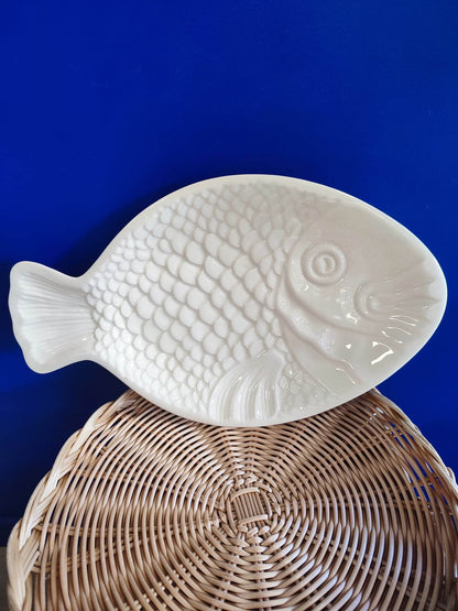 Plat poisson grand format plat