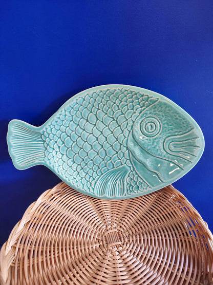 Plat poisson grand format plat