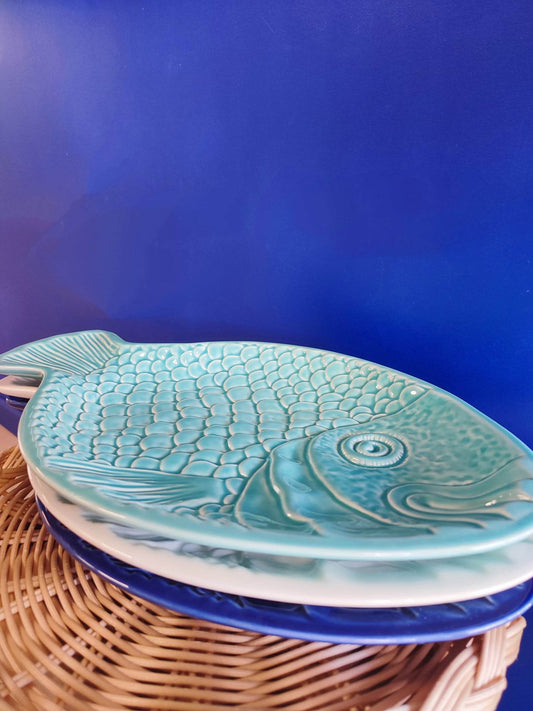Plat poisson grand format plat