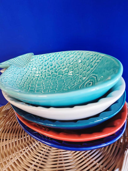 céramique  fait main  fait à la main  épicerie portugaise  saudade concept store  produits portugais  portugal  poisson  plat  normandie  fabriqué au portugal  fabrication artisanale  concept store portugais  concept store  cherbourg  artisanat portugais  artisanat  artisanal  art de la table